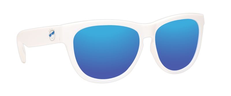Classic Ages 8-12+ / White Cloud-Polarized Blue Mirror